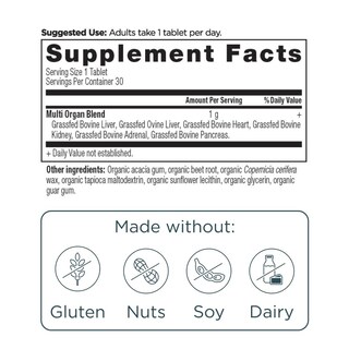 Foto 2 | Foto 2 | Suplementos Ancient Nutrition Organ Complex 30 Cápsulas - Venta Internacional.