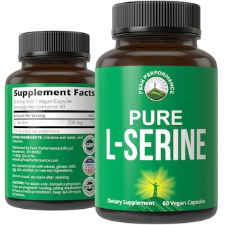 Foto 1 | Foto 1 | Suplemento Peak Performance, Cápsulas De L-serina, 500 Mg (60 Porciones) - Venta Internacional.