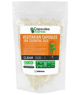 Foto 1 | Foto 1 | Cápsulas Veganas Vacías Xprs Nutra Tamaño 2, 100 Unidades - Venta Internacional.