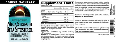 Foto 4 | Foto 4 | Supplement Source Naturals Mega Strength Beta Sitosterol - Venta Internacional.