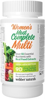 Foto 1 | Foto 1 | Suplemento Webber Naturals Most Complete Multi 90 Cápsulas Para Mujer - Venta Internacional.