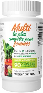 Foto 2 | Foto 2 | Suplemento Webber Naturals Most Complete Multi 90 Cápsulas Para Mujer - Venta Internacional.