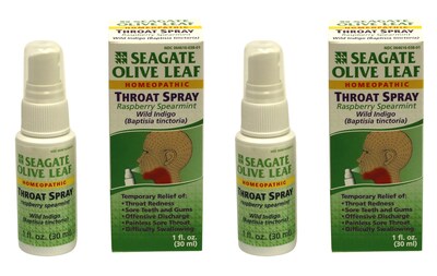 Foto 1 | Foto 1 | Aerosol Para La Garganta Seagate Products Homeopatic Olivo Leaf 30 Ml - Venta Internacional.