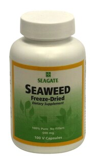 Foto 1 | Foto 1 | Suplemento Seagate Products De Algas Marinas Liofilizadas, 500 Mg, 100 Cápsulas - Venta Internacional.