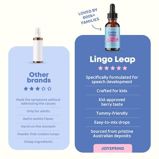 Foto 3 | Foto 3 | Suplemento Joyspring Speech Delay para Niños con Zeolita Detox - Venta Internacional