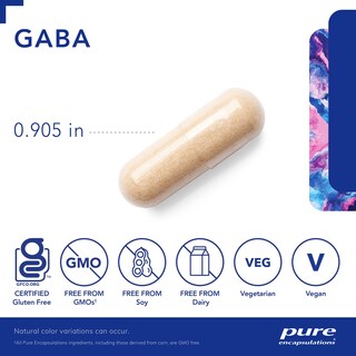 Foto 3 | Foto 3 | Suplemento Pure Encapsulations Gaba 120 Cápsulas - Venta Internacional.