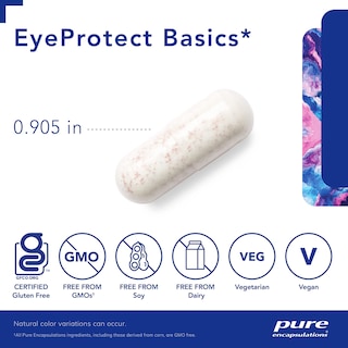 Foto 3 | Foto 3 | Suplemento Pure Encapsulations Eyeprotect Basics 60 Cápsulas - Venta Internacional.