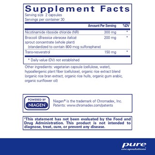 Foto 2 | Foto 2 | Suplemento Pure Encapsulations Nr Longevity 60 Cápsulas - Venta Internacional.