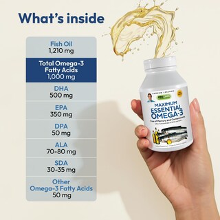 Foto 3 | Foto 3 | Suplemento Andrew Lessman Maximum Essential Omega-3 180 Soft - Venta Internacional.
