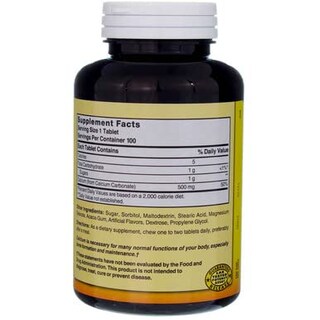 Foto 7 | Foto 7 | Tabletas Masticables De Calcio Nature's Blend Bavarian Cream 500 Mg - Venta Internacional.