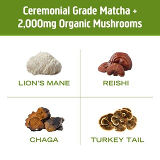 Foto 3 | Foto 3 | Suplemento Om Superfood Matcha Latte Con Champiñones - Venta Internacional.