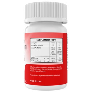 Foto 7 | Foto 7 | Suplemento De Hierro Masticable Nutritipure Ferronyl /carbonyl Iron - Venta Internacional.