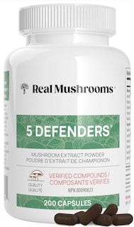 Foto 1 | Foto 1 | Complementa Real Mushrooms 5 Defenders Para El Apoyo Inmunológico - Venta Internacional.