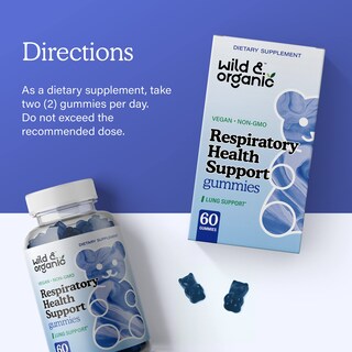 Foto 4 | Foto 4 | Suplemento Dietético Wild & Organic Lung Health Support Gummie - Venta Internacional.