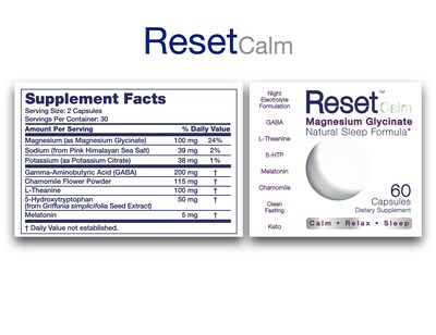 Foto 7 | Foto 7 | Suplemento Reset Calm Night Electrolytes Con Melatonina - Venta Internacional.
