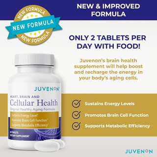 Foto 5 | Foto 5 | Suplemento Juvenon Cellular Health Brain 60 Comprimidos - Venta Internacional.