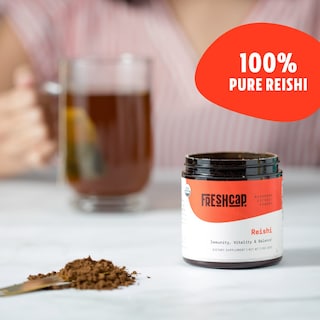 Foto 6 | Foto 6 | Suplemento De Hongos Reishi En Polvo Freshcap, 60 Porciones - Venta Internacional.