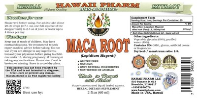 Foto 2 | Foto 2 | Suplemento Hawaiipharm De Extracto Sin Alcohol De Raíz De Maca, 60 Ml - Venta Internacional.