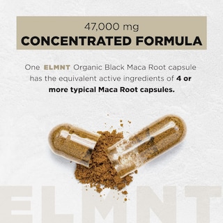 Foto 3 | Foto 3 | Suplemento De Raíz De Maca Negra Orgánica Terra Elmnt 60 Cápsulas- Venta Internacional