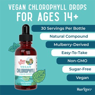 Foto 7 | Foto 7 | Suplemento De Clorofila Líquida Maryruth's, Vegano Sin Ogm, 60 Ml - Venta Internacional.