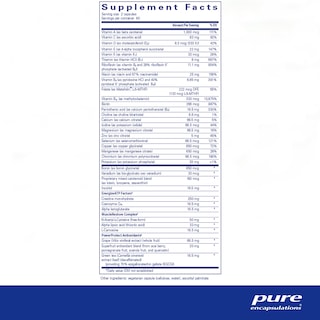 Foto 2 | Foto 2 | Suplemento Pure Encapsulations Athletic Nutrients 120 Cápsulas - Venta Internacional.