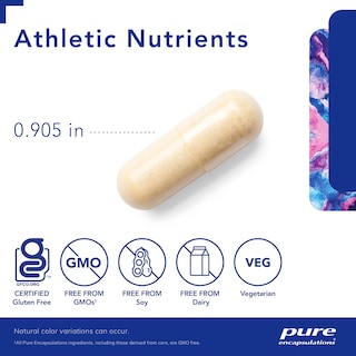 Foto 3 | Foto 3 | Suplemento Pure Encapsulations Athletic Nutrients 120 Cápsulas - Venta Internacional.