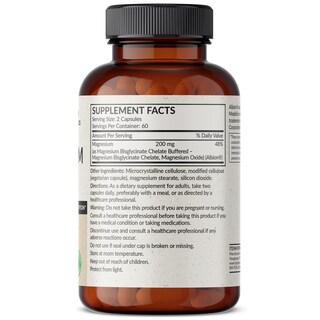 Foto 2 | Foto 2 | Suplemento Futurebiotics de Glicinato de Magnesio 200 Mg 120 Cápsulas - Venta Internacional