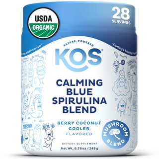 Foto 1 | Foto 1 | Superalimento En Polvo Kos Calming Blue Spirulina Con Ashwagandha 2 - Venta Internacional.