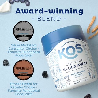 Foto 3 | Foto 3 | Superalimento En Polvo Kos Calming Blue Spirulina Con Ashwagandha 2 - Venta Internacional.