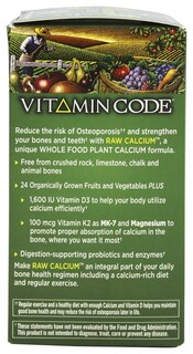 Foto 5 | Foto 5 | Suplemento Garden Of Life Vitamin Code Raw Calcium 360 Cápsulas - Venta Internacional.