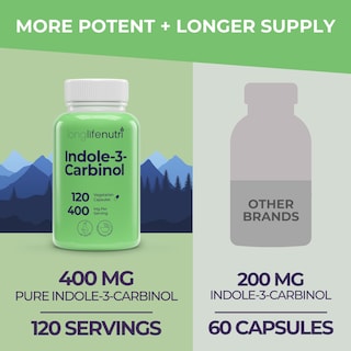 Foto 3 | Foto 3 | Suplemento Longlife Nutri Indol-3-carbinol 400 Mg 120 Cápsulas - Venta Internacional.