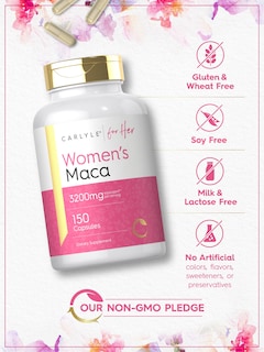 Foto 5 | Foto 5 | Suplemento Carlyle: Cápsulas De Raíz De Maca, 3200 Mg, 150 Unidades - Venta Internacional.