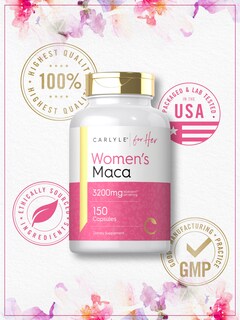 Foto 6 | Foto 6 | Suplemento Carlyle: Cápsulas De Raíz De Maca, 3200 Mg, 150 Unidades - Venta Internacional.