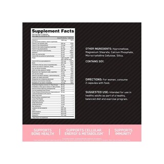 Foto 2 | Foto 2 | Multivitamínico Optimum Nutrition Opti Women 120 Cápsulas