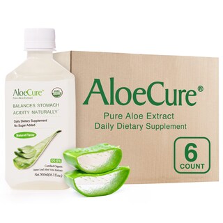 Foto 1 | Foto 1 | Jugo De Aloe Vera Aloecure Pure, Orgánico Certificado Por El Usda, 60 Ml - Venta Internacional.