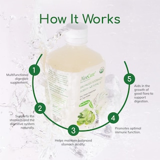 Foto 3 | Foto 3 | Jugo De Aloe Vera Aloecure Pure, Orgánico Certificado Por El Usda, 60 Ml - Venta Internacional.
