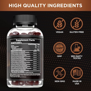 Foto 6 | Foto 6 | Gominolas De Hongos Effective Nutra Mushroom Complex 2500 Mg - Venta Internacional.