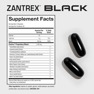 Foto 3 | Foto 3 | Suplemento Para Bajar De Peso Zantrex Black 84 Pastillas - Venta Internacional.