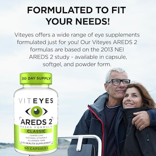 Foto 2 | Foto 2 | Vitaminas Para Los Ojos Viteyes Areds 2 Con Vitamina E Natural, 60 Unidades - Venta Internacional.