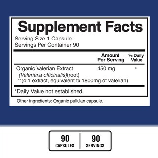 Foto 3 | Foto 3 | Suplemento American Standard De Raíz De Valeriana 1800 Mg 90 Cápsulas - Venta Internacional.