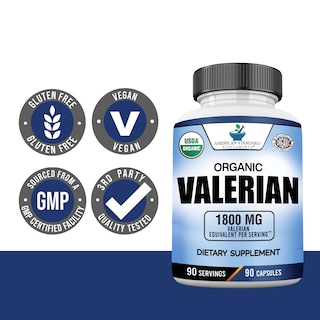 Foto 5 | Foto 5 | Suplemento American Standard De Raíz De Valeriana 1800 Mg 90 Cápsulas - Venta Internacional.