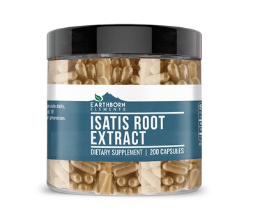 Foto 1 | Foto 1 | Suplemento De Extracto De Raíz De Isatis De Earthborn Elements 200 Cápsulas - Venta Internacional.