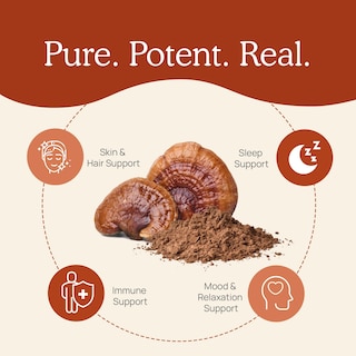 Foto 4 | Foto 4 | Suplemento De Hongos Reales, Cápsulas De Reishi, 90 Cápsulas - Venta Internacional.