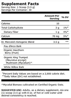 Foto 2 | Foto 2 | Suplemento Dr. Mercola Mitomix, Mezcla Cetogénica, 105 G, 30 Porciones - Venta Internacional.