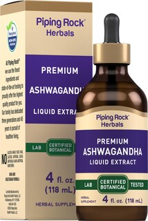 Foto 1 | Foto 1 | Suplemento: Extracto Líquido De Raíz De Ashwagandha Piping Rock, 120 Ml - Venta Internacional.