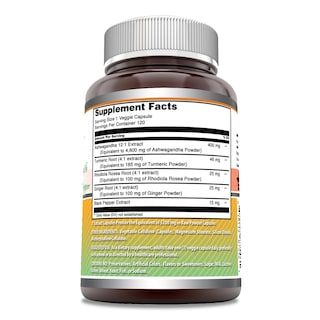 Foto 2 | Foto 2 | Suplemento Amazing Formulas Ashwagandha 5200 Mg 120 Cápsulas - Venta Internacional.