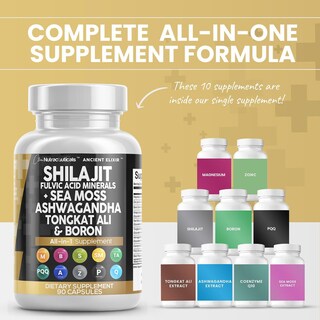 Foto 2 | Foto 2 | Suplemento De 10.000 Mg De Shilajit De Clean Nutraceuticals Con Musgo Marino - Venta Internacional.