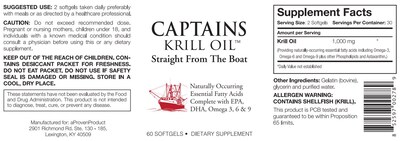 Foto 2 | Foto 2 | Aceite De Krill Captains Aceite De Krill 100% Puro De La Antártida - Venta Internacional.
