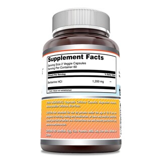Foto 2 | Foto 2 | Suplemento Amazing Formulas Berberine 1200 Mg 120 Cápsulas - Venta Internacional.