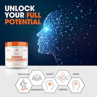Foto 3 | Foto 3 | Suplemento Genius Consciousness Brain Sabor Sandía - Venta Internacional.